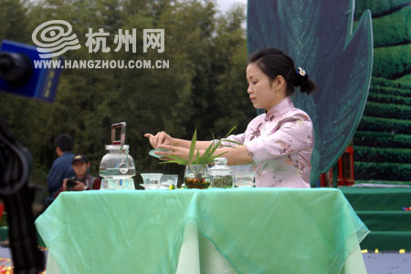 茶博会闭幕茶圣节开幕 杭州网视频直播(中)